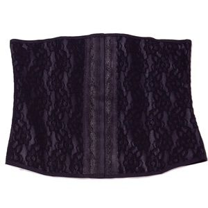 Perfect Shape Black Lace Corset